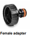 Occ. Female Adapter 1'' 