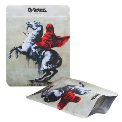 G-Rollz Banksy`s Blind Bonaparte Smellproof Bags 100x125mm 50Stk.
