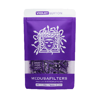 MedusaFilters - 250er Pack Violet Edition