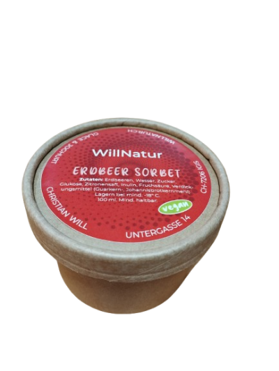 Erdbeer Sorbet 100ml